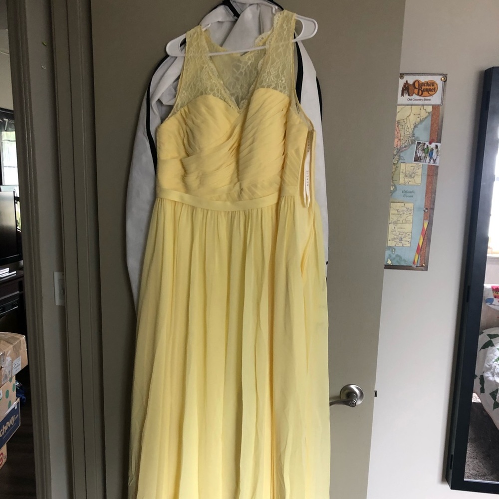 AZAZIE Beverly Daffodil Bridesmaid Dress